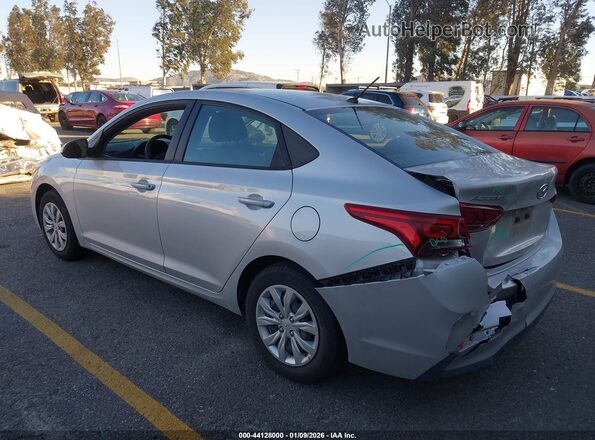 3KPC24A65ME130497 2021 HYUNDAI ACCENT Silver Задня ліва чверть