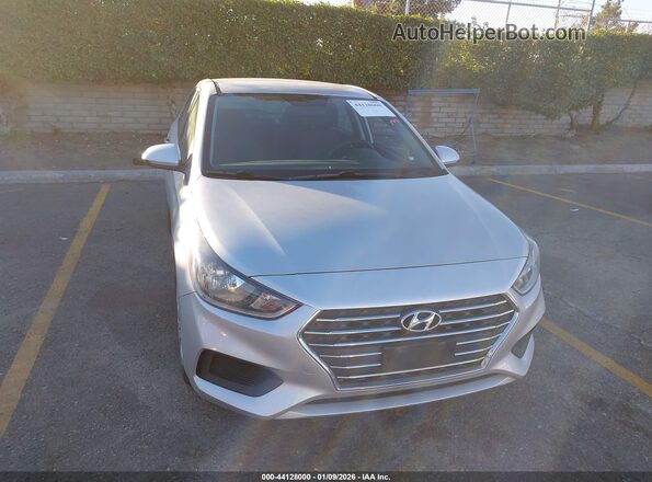 3KPC24A65ME130497 2021 HYUNDAI ACCENT Silver Вид щитка приладів
