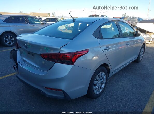 3KPC24A65ME130497 2021 HYUNDAI ACCENT Silver Задня права чверть
