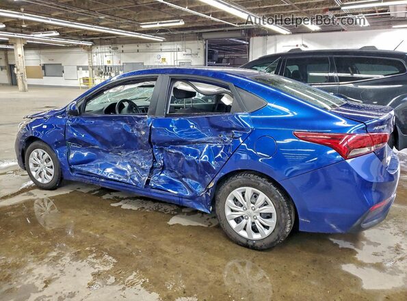 3KPC24A65ME147607 2021 HYUNDAI ACCENT Синий Задняя левая четверть