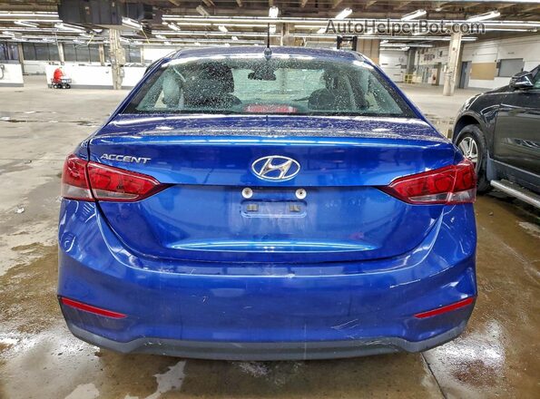 3KPC24A65ME147607 2021 HYUNDAI ACCENT Синий Вид сзади