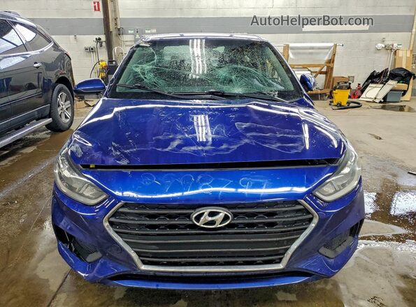 3KPC24A65ME147607 2021 HYUNDAI ACCENT Синий Вид спереди
