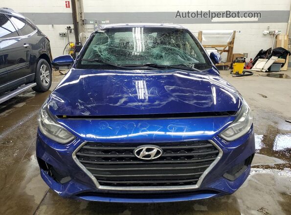 3KPC24A65ME147607 2021 HYUNDAI ACCENT Синий 