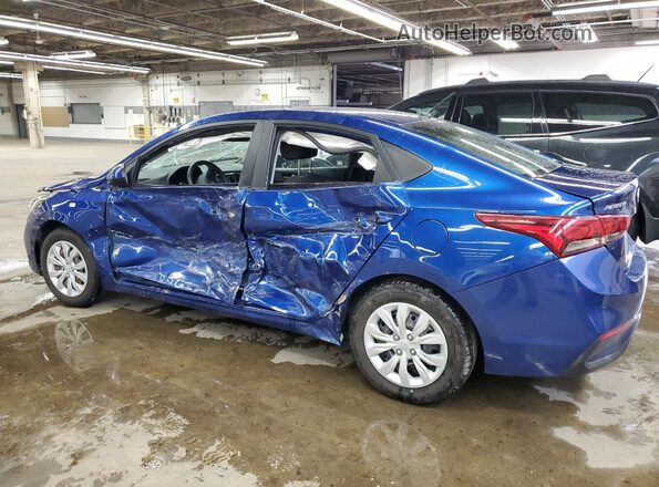 3KPC24A65ME147607 2021 HYUNDAI ACCENT Синий 