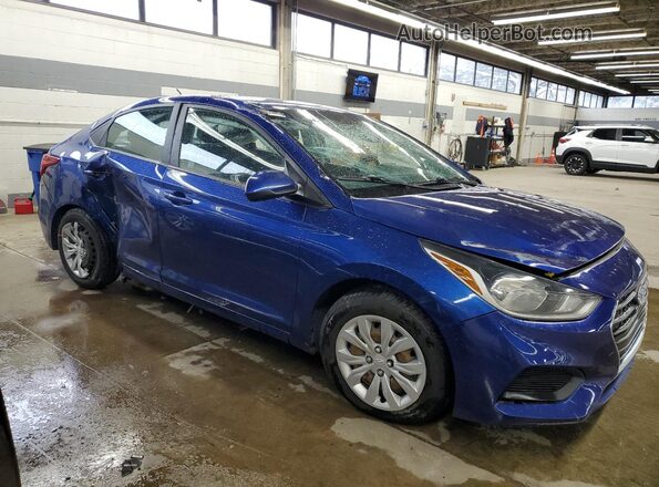 3KPC24A65ME147607 2021 HYUNDAI ACCENT Синий 