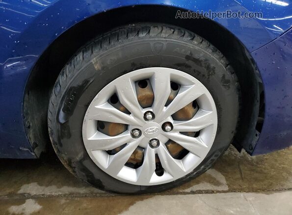 3KPC24A65ME147607 2021 HYUNDAI ACCENT Синий 