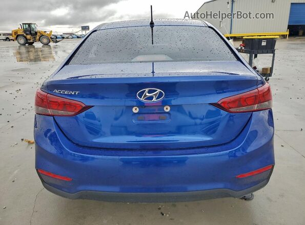 3KPC24A66LE109804 2020 HYUNDAI ACCENT Синий Вид сзади