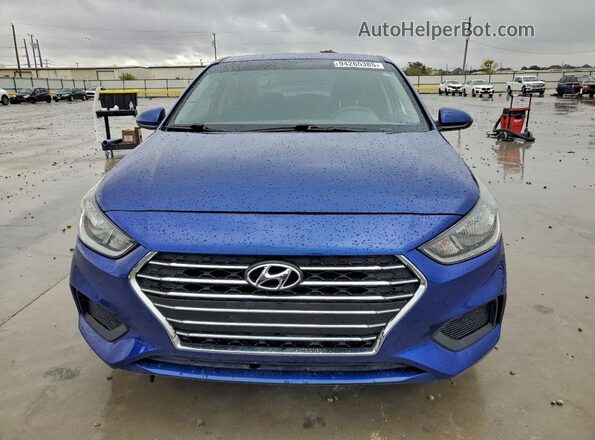 3KPC24A66LE109804 2020 HYUNDAI ACCENT Синий Вид спереди