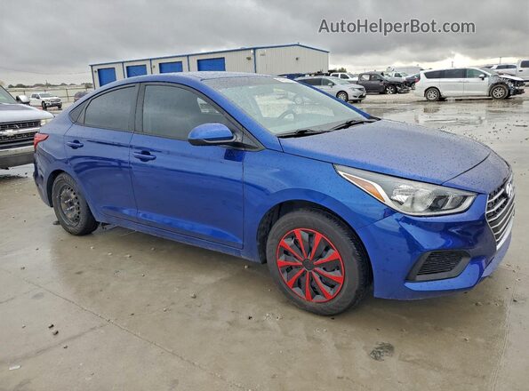 3KPC24A66LE109804 2020 HYUNDAI ACCENT Синий Передняя правая четверть