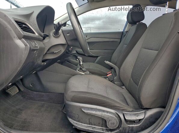 3KPC24A66LE109804 2020 HYUNDAI ACCENT Синий Вид салона спереди