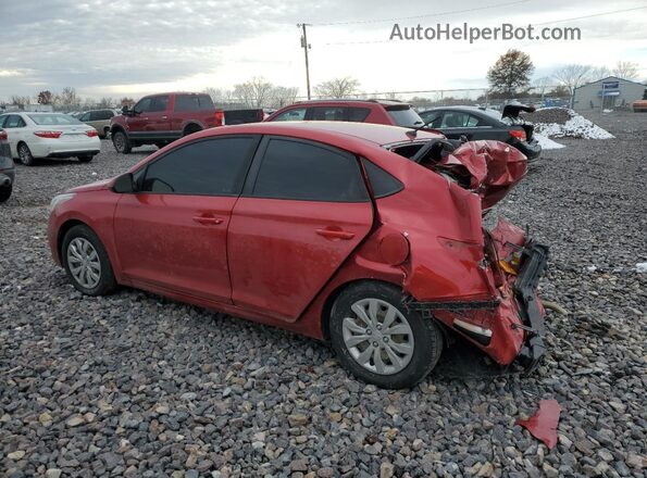 3KPC24A66LE114775 2020 HYUNDAI ACCENT Red Trasero izquierdo