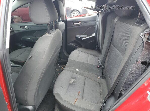 3KPC24A66LE114775 2020 HYUNDAI ACCENT Red Vista de los asientos traseros