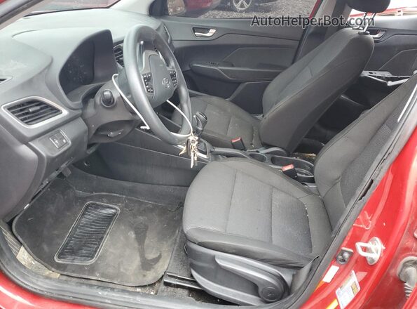 3KPC24A66LE114775 2020 HYUNDAI ACCENT Red Vista interior delantera