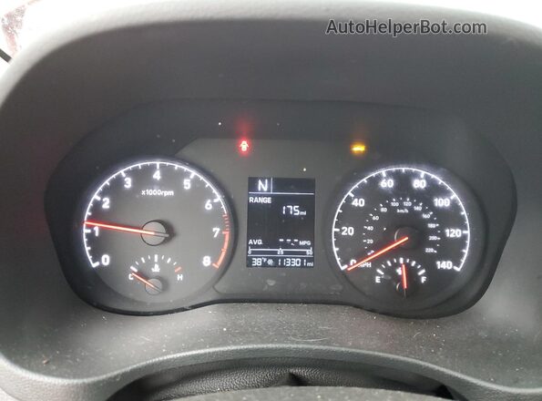 3KPC24A66LE114775 2020 HYUNDAI ACCENT Red Vista del cuadro de instrumentos