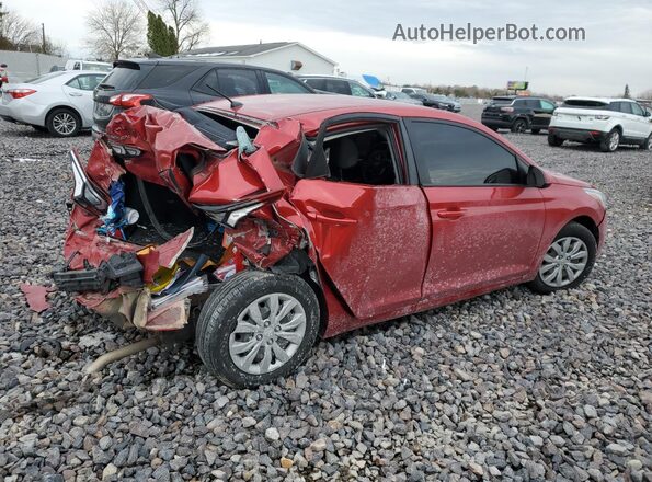 3KPC24A66LE114775 2020 HYUNDAI ACCENT Red Trasero derecho