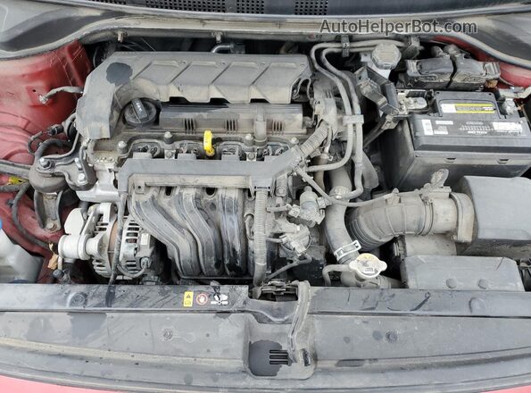 3KPC24A66LE114775 2020 HYUNDAI ACCENT Red Vista interior trasera