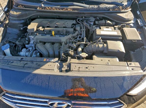 3KPC24A66LE118275 2020 HYUNDAI ACCENT Black Vista interior trasera