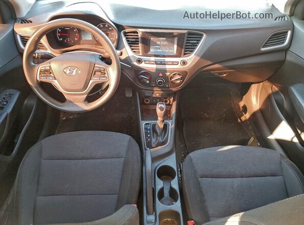 3KPC24A66LE118275 2020 HYUNDAI ACCENT Black Vista del salpicadero