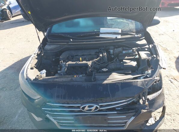 3KPC24A66ME134834 2021 HYUNDAI ACCENT Black უკანა ხედი