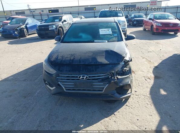 3KPC24A66ME134834 2021 HYUNDAI ACCENT Black წინა ხედი