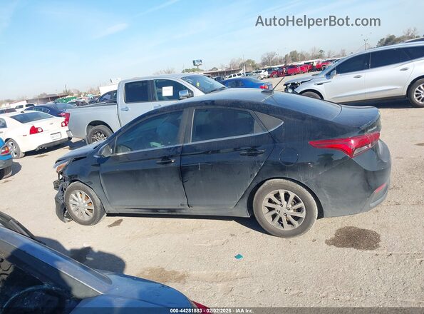 3KPC24A66ME134834 2021 HYUNDAI ACCENT Black სალონის 360-გრადუსიანი ხედი