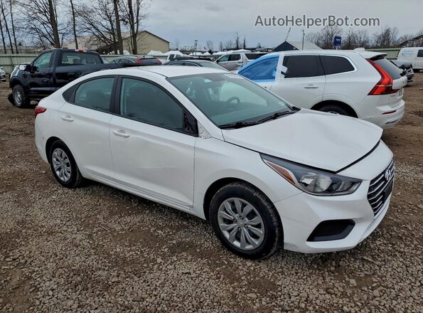 3KPC24A66NE172064 2022 HYUNDAI ACCENT Белый Передняя правая четверть