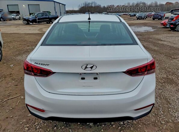 3KPC24A66NE172064 2022 HYUNDAI ACCENT Белый Вид сзади
