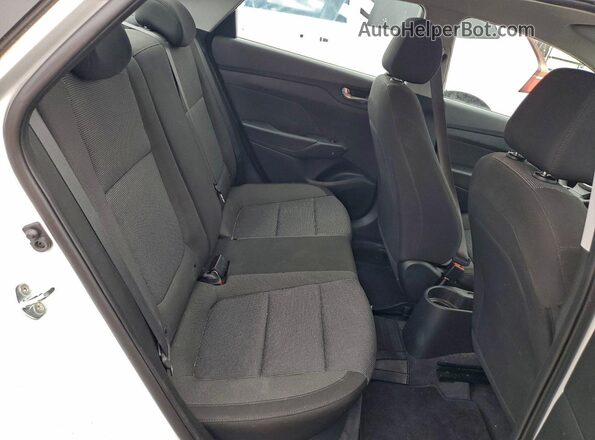 3KPC24A66NE172064 2022 HYUNDAI ACCENT Белый Вид задних сидений