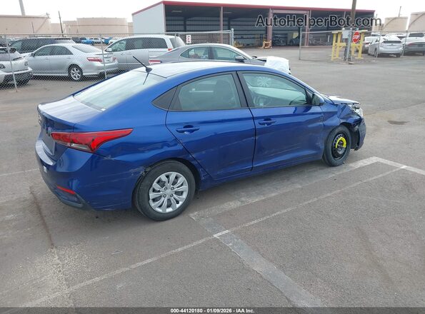 3KPC24A68ME143390 2021 HYUNDAI ACCENT Blue 