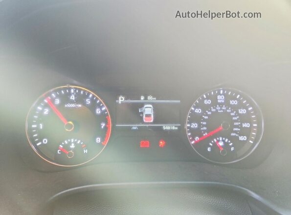 3KPF24AD0NE448010 2022 KIA FORTE White Вид щитка приладів