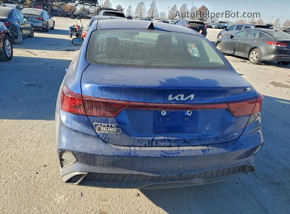 3KPF24AD2PE673371 2023 KIA FORTE Blue უკანა ხედი