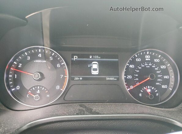 3KPF24AD3PE538190 2023 KIA FORTE Black Widok zestawu wskaźników