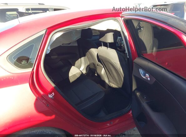 3KPF24AD7NE489735 2022 KIA FORTE Красный Вид наклейки с VIN-кодом