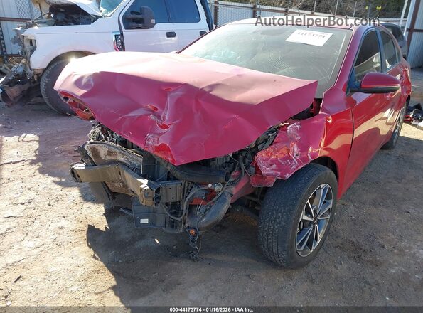 3KPF24AD7NE489735 2022 KIA FORTE Красный Передняя левая четверть