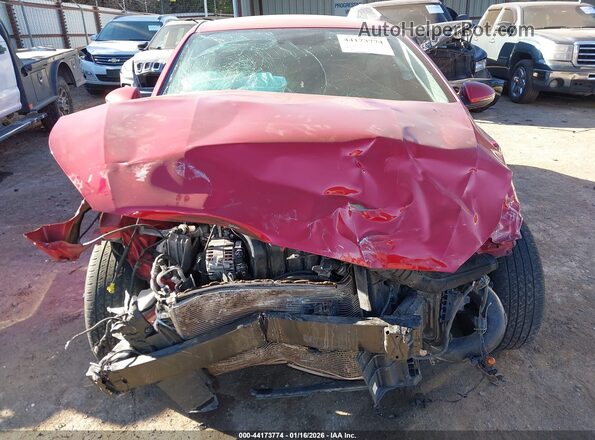 3KPF24AD7NE489735 2022 KIA FORTE Красный Вид щитка приборов