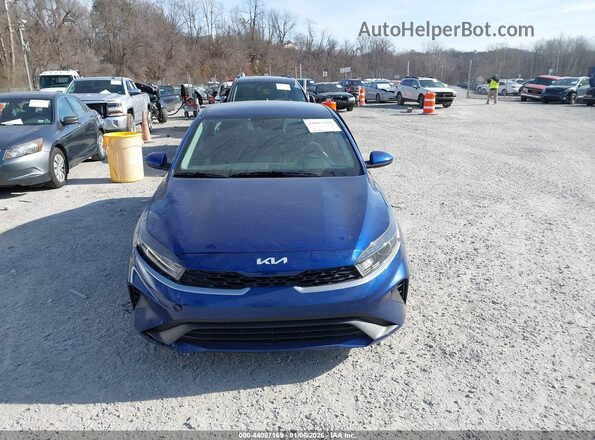 3KPF24AD7PE519514 2023 KIA FORTE Blue Widok zestawu wskaźników