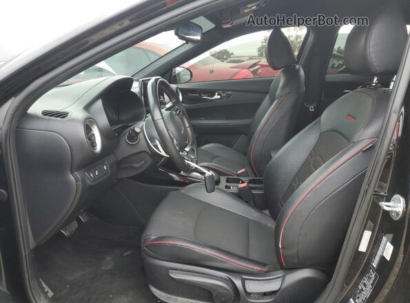 3KPF44AC2NE437186 2022 KIA FORTE Black Вид салону спереду