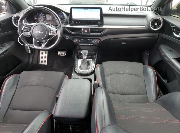 3KPF44AC2NE437186 2022 KIA FORTE Black Вид панелі приладів