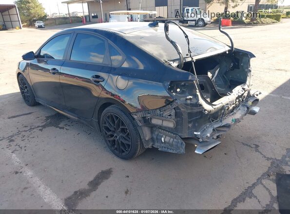 3KPF44AC3NE477535 2022 KIA FORTE Black Задня ліва чверть