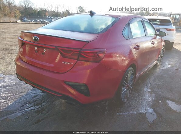 3KPF44AC5ME395157 2021 KIA FORTE Red Trasero derecho