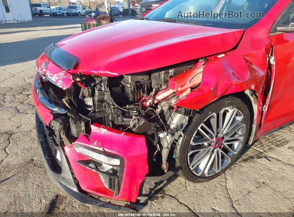 3KPF44AC5ME395157 2021 KIA FORTE Red Vista frontal