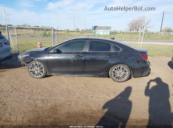 3KPF44AC8LE155549 2020 KIA FORTE Black Սալոնի 360 աստիճան տեսք