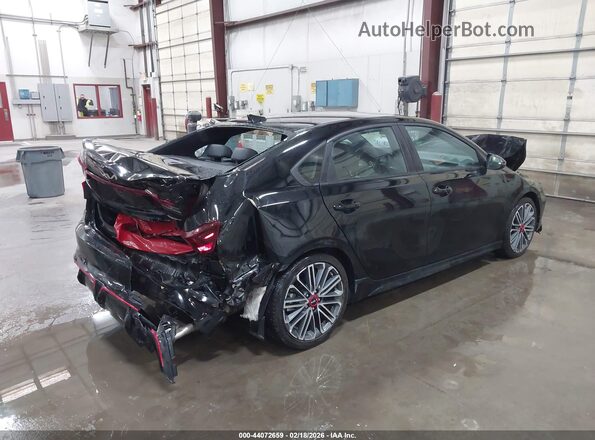 3KPF44ACXPE621696 2023 KIA FORTE Черный Задняя правая четверть