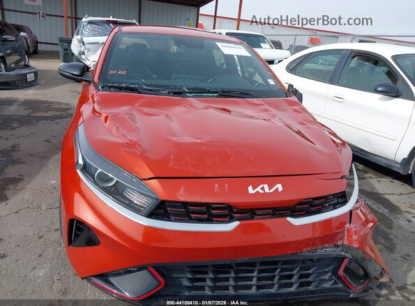 3KPF54AD2NE486328 2022 KIA FORTE Orange Вид щитка приладів