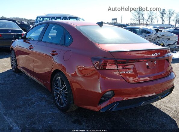 3KPF54AD3RE736410 2024 KIA FORTE Оранжевый Задняя левая четверть