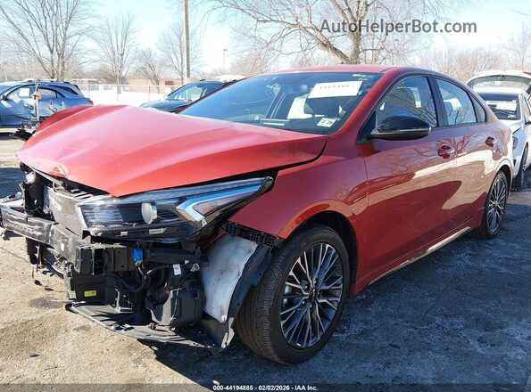 3KPF54AD3RE736410 2024 KIA FORTE Оранжевый Передняя левая четверть