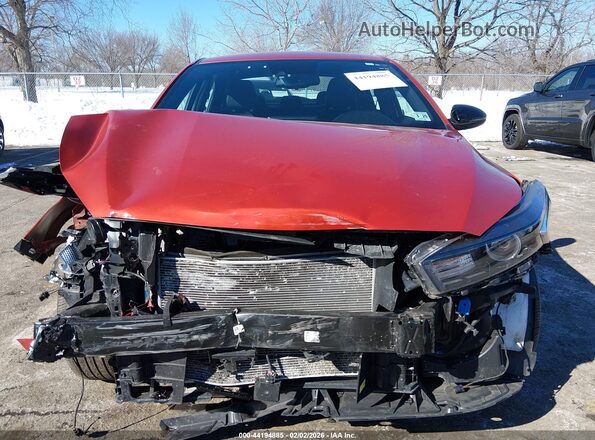 3KPF54AD3RE736410 2024 KIA FORTE Оранжевый Вид щитка приборов