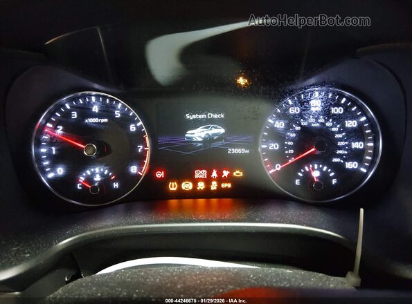 3KPF54AD5PE563227 2023 KIA FORTE Gray Vista de los asientos traseros