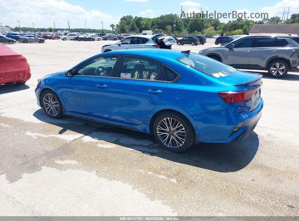 3KPF54AD5PE652425 2023 KIA FORTE Blue Задня ліва чверть