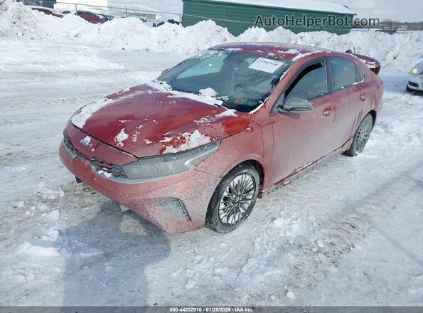 3KPF54AD9NE421007 2022 KIA FORTE Orange წინა მარცხენა ხედი სამი მეოთხედიდან